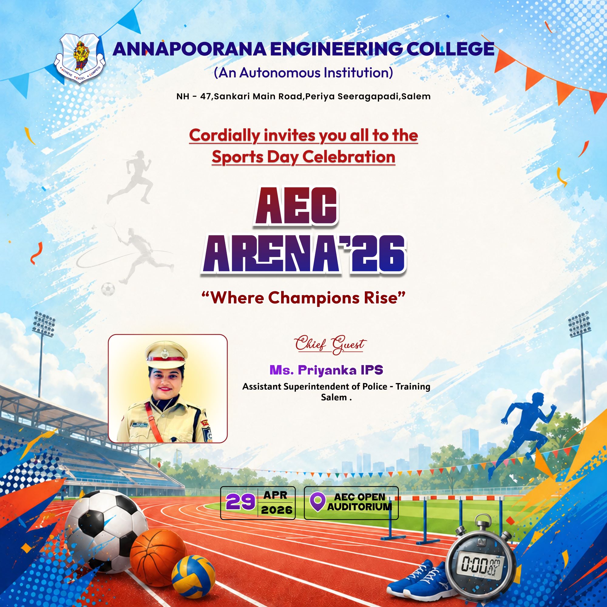 Sports Day - AEC Arena'26